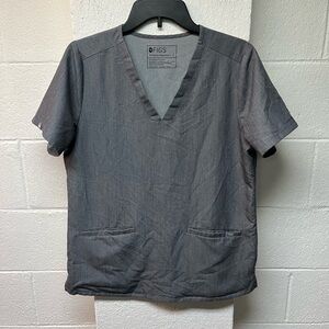Figs Gray Short Sleeve Tee for Professionals. Size Medium